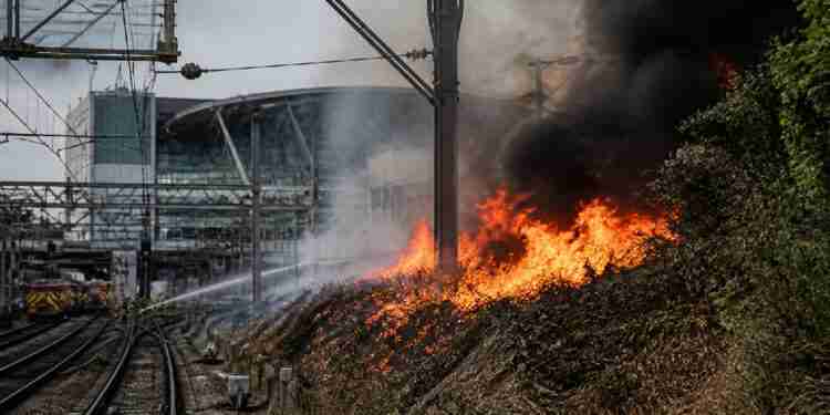 Stratford station fire leads to evacuation and widespread rail disruption
