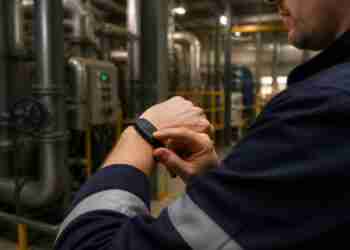 Health safety wearable launched by Fitbit founders to track worker wellbeing