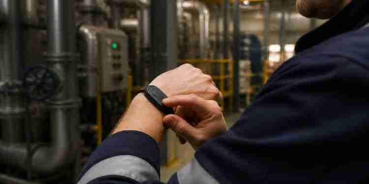 Health safety wearable launched by Fitbit founders to track worker wellbeing