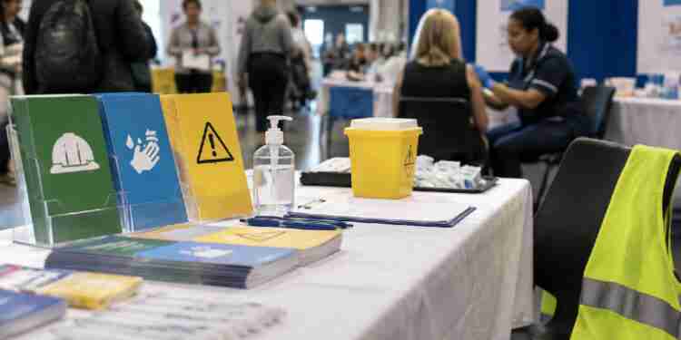 Health and safety resources handed out at Health Connect festival